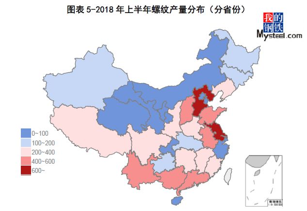 kaiyun网站干货！怎能不懂螺纹钢！供需结构及区域分布图一览(图6)